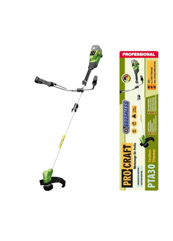 Акумуляторний триммер PTA30 (без АКБ та ЗП) ProCraft (356511403)