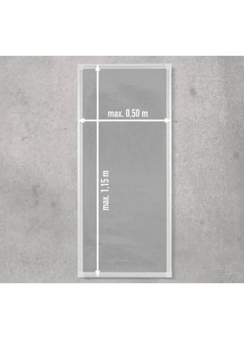 Решітка захист для вентиляції підвалу 1,15х0,5 м сірий Powerfix (336214451)