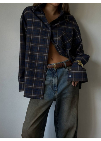 Жіноча сорочка в клітинку MonCher (361676473)