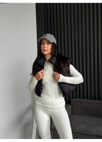 Жіночий термо-костюм молочного кольору 35337 Fashion (364672622)