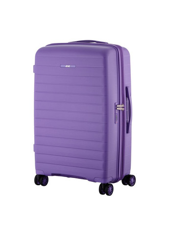 Набор чемоданов, Aero, полипропилен, (L+M+S), TSA, 4 колеса, EXP, лавандовый 2E (365067241)