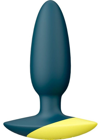Анальна пробка з вібрацією Bass темно-зелена Romp (347314001)