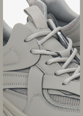 Кроссовки, цвет серый ES8 серые демисезоны (324030901)