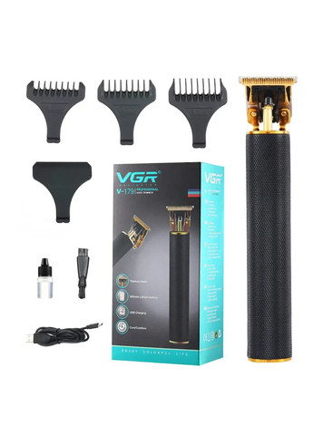 Триммер для стрижки V-179 аккумуляторный с насадками VGR (369654365)