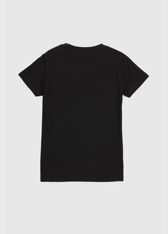 Черная летняя футболка Ecrin