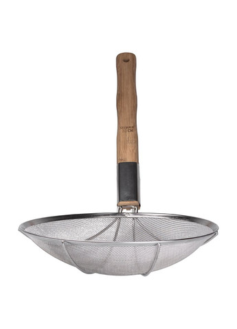 Шумовка "паук" с деревянной ручкой Ø 32 см для фритюра и глаза HP-19-19-32CM (A-033483) Zhongjing (362210592)