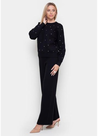 Черный свитер 110-039d-87 black sam onesize Samange