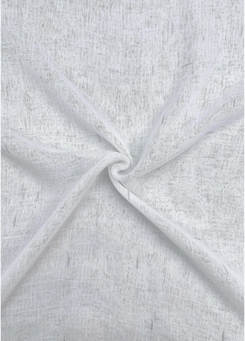 Тюль 1208т Івонна Льон Білий з срібним вкрапленням 300х250 см (43-045) VR-Textil (298125041)