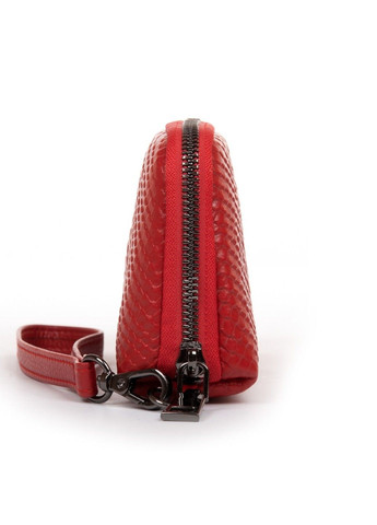 Жіноча шкіряна косметичка Cosmetic 60095-3 red Cossroll (324691229)