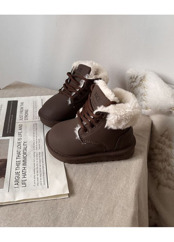 Черевики зимові дитячі колір коричневий 10987 No Brand (370499858)
