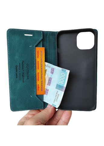 Чехол книжка магнитный на iPhone 11 Чехол книга на айфон 11 с кармашками под деньги Apple (327257485)