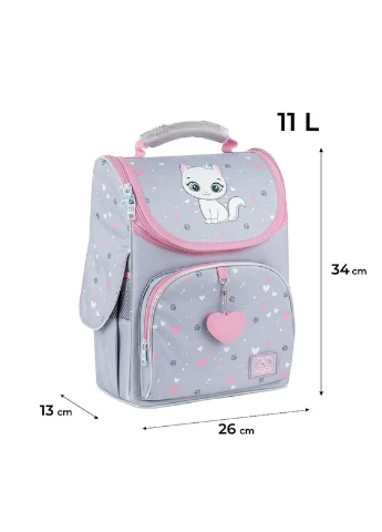 Рюкзак Education каркасный GO25-5001S-3 Kitten Princess GoPack (369627654)