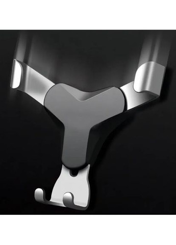 Універсальний тримач для телефону автомобіль в дефлектор «Compact» (сіро ) China (366874912)