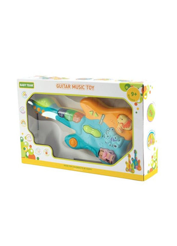 Музыкальная игрушка Гитара на голубой батарейках (8644-blue) Baby Team (368834622)