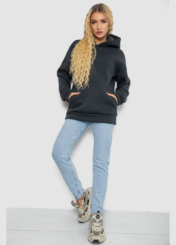 Худи женский трехнитка на флисе Ager 102R364 (316683630)