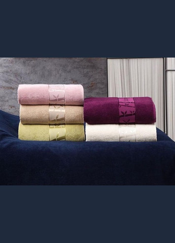 Махровая простыня "Gold Lacivert" 200х220см Belizza (372292240)