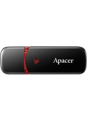 Флеш-накопичувач USB 64GB AH333 Black (AP64GAH333B-1) Apacer (336955599)