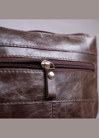 Сумка 11136 з натуральної шкіри Коричнева Shvigel (298566506)