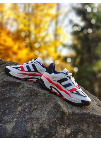 Комбіновані Осінні кросівки чоловічі adidas niteball адідас найтбол No Brand