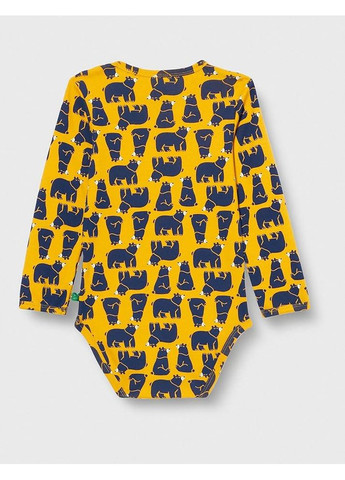 Детское боди для новорожденного мальчика Золотистый (25111210) Green Cotton (368801821)