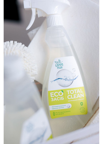 Универсальное эко средство Green Max Total Clean для очистки поверхностей 500 мл CHOICE (361663172)