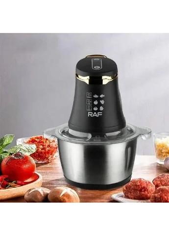 Блендер комбайн на 2л мощность 1500 Вт R.7034 с металлической чашей (46464009А) RAF (352061155)