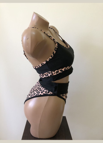 Бежевий демісезонний жіночий роздільний купальник (арт.6032) No Brand