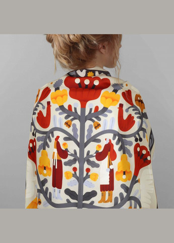 Жіноча хустинка з принтом Квітуча доля Gifty 6951 (326990265)