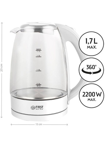 Електрочайник FA-5404-1-WI First (323101774)