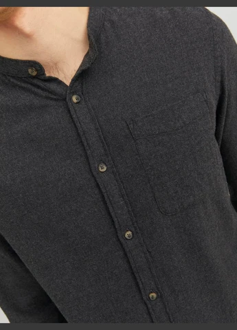 Темно-серая рубашка Jack & Jones