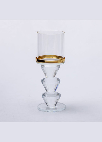 Підсвічник декоративний YIMI скляний 16.5 см Yiwu (328603905)