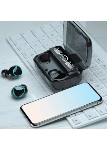 Безпровідні блютуз навушники M10 BT V5.3 з функцією Power Bank TWS (389702584)