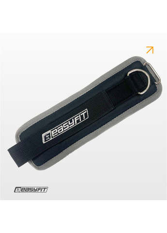 Манжета черная для тяги на Бубновском тренажере. EasyFit (362497484)