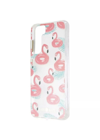 Чехол-накладка Tough Prints для Samsung Galaxy S21 SM-G991 Float On Flamingos (CM047234) Case-Mate (341490081)
