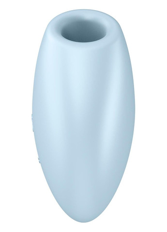Вакуумний стимулятор-серце з вібрацією Cutie Heart Blue Satisfyer (297588160)