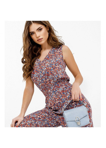 Комбинезон Liton красный штапель