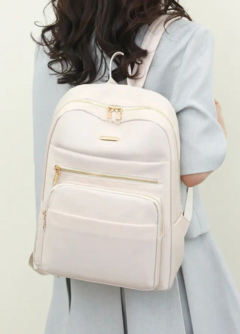 Сучасний міський жіночий рюкзак Latte Theme No Brand (283608411)