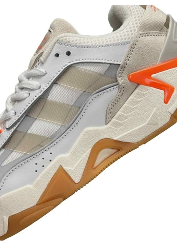 Комбіновані осінні кросівки white beige orange No Brand Originals Niteball 2