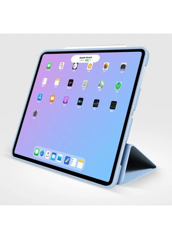 Чехол Tri Fold Soft TPU Silicone для Apple iPad Air 11" M4 2026 Light Blue (715239) BeCover (398634342)