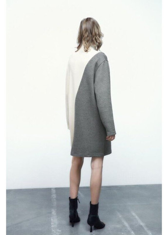 Комбинированное платье 0264/075 Zara