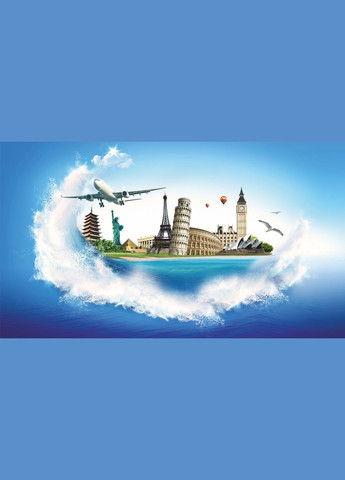 Картина-обогреватель "Мир странствий" на пленке 105x60 см 300 Вт Monocrystal (315722637)