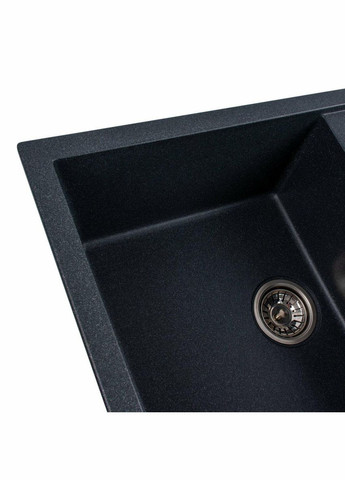 Гранітна мийка для кухні SELENA 7950 матова Антрацит Valeso (342071837)