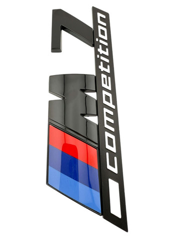 Емблема BMW Competition чорний глянець M7 (354698775)
