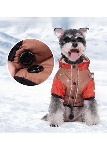 Куртка для собак з кільцем для повідця XL Fashion (364534000)