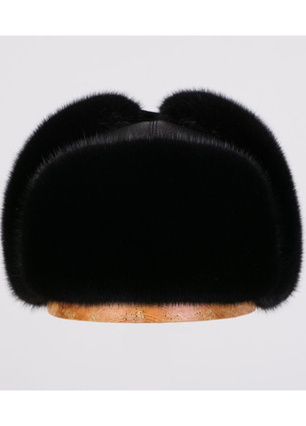 Мужская меховая норковая шапка ушанка классическая с натуральной кожей Меховой Стиль Вова (301647364)