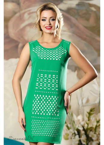 Зеленое платье 789.2144 Seventeen