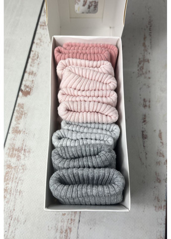 Комбинированные носки (набор 5 пар) детские на девочку разноцветный (52/100) Lupilu однотонные (366265741)