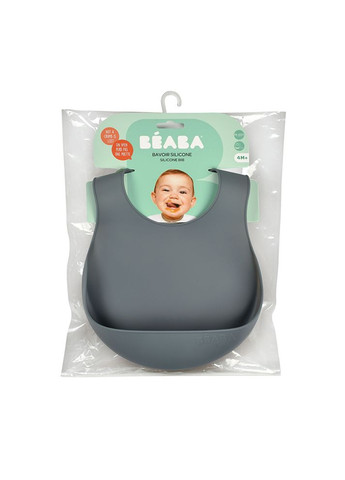 Нагрудник силиконовый минерал, арт. 913558 Beaba (369669000)