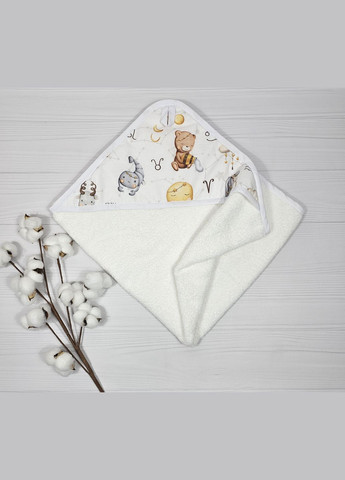 Рушник куточок a.l.babybox Зодіак 80х80 Білий No Brand білий