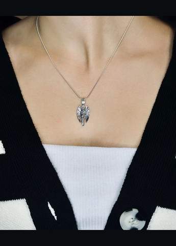 Підвіска зі срібла "Янгол Охоронець Бахрам" з чорнінням Family Jewelry House (324260853)